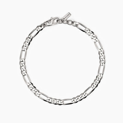Immagine di Bracciale Uomo In Argento Con Catena Gioielli Mabina | 533831