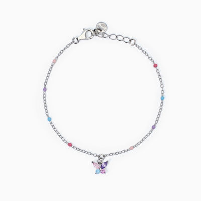 Immagine di Bracciale Bambina Con Pendente Farfalla Gioielli Mabina | 533872
