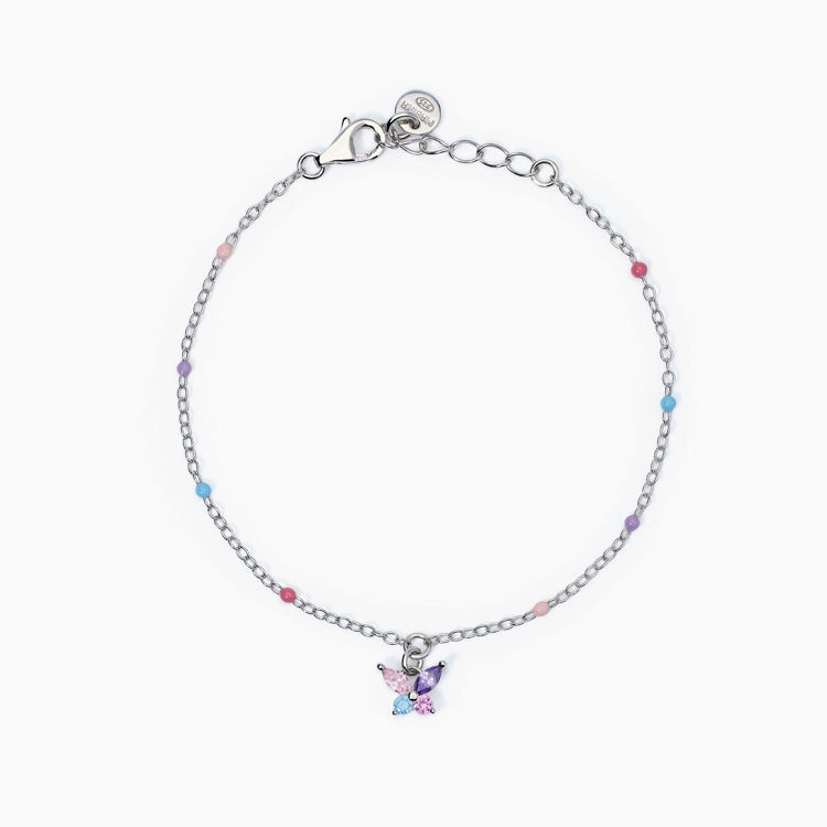 Immagine di Bracciale Bambina Con Pendente Farfalla Gioielli Mabina | 533872