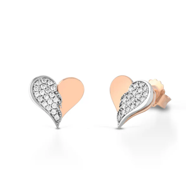 Immagine di Orecchini Con Cuore E Ale Roberto Giannotti | GIA444