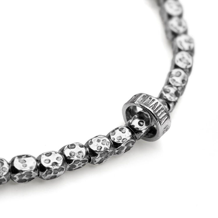 Immagine di Bracciale Uomo Urban Soul Pepite Di Argento Brunito Mariacristinasterling | G4616/19