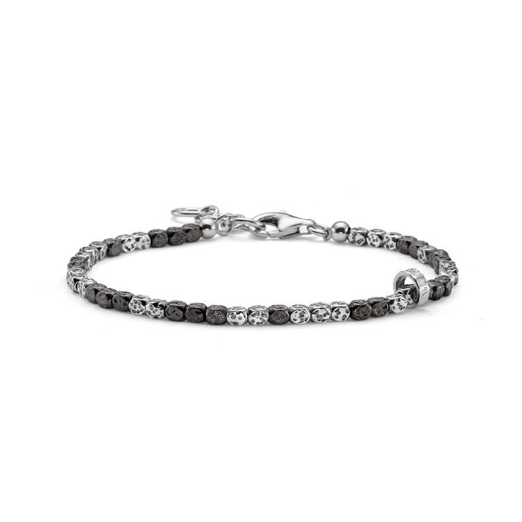 Immagine di Bracciale Uomo Urban Soul Mix Argento Brunito E Ritenio Mariacristinasterling |  G4612/19