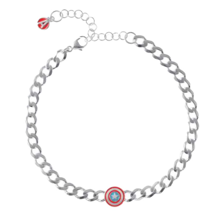 Immagine di Bracciale Bambino Capitain America Gioielli Disney | BS00080RL-7.CS