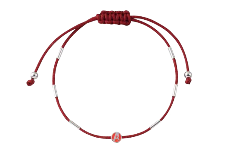 Immagine di Bracciale Bambino In Corda Con Charm Avengers Gioielli Disney | BS00069RNRL.CS