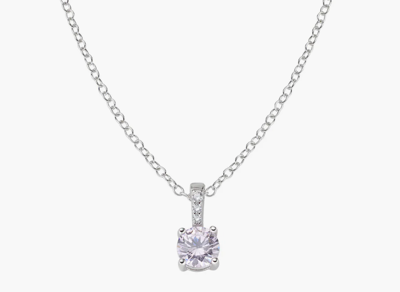Immagine di Collana Punto Luce Rosa Amen | CLCIPBBROZ