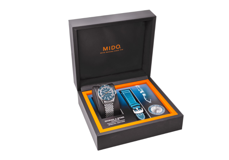 Immagine di Orologio Automatico Uomo Mido Ocean Star Tribute EDIZIONE SPECIALE (1 CINTURINO EXTRA) | M026.830.11.041.00