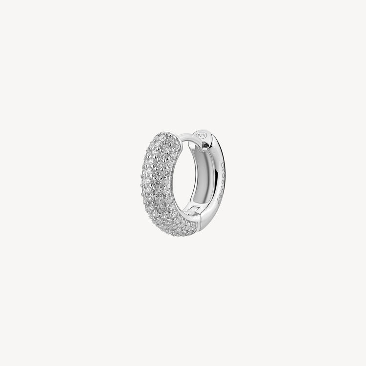 Immagine di Orecchino A Cerchio Infinite White Gioielli Brosway Fancy | FIW126