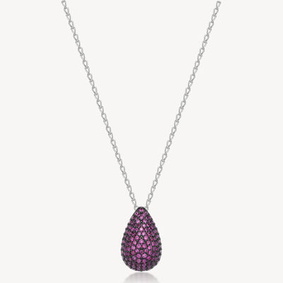 Immagine di Collana Con Galvanica Rutenia Pendente Passion Ruby Gioielli Brosway Fancy | FPR120