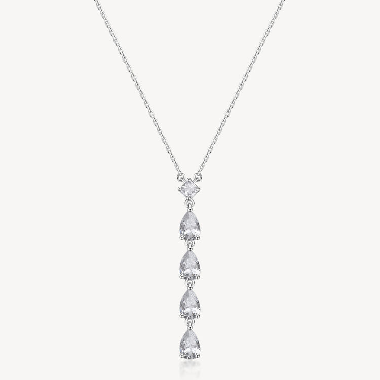 Immagine di Collana Con Pendente Zirconi Infinite White Gioielli Brosway Fancy | FIW114