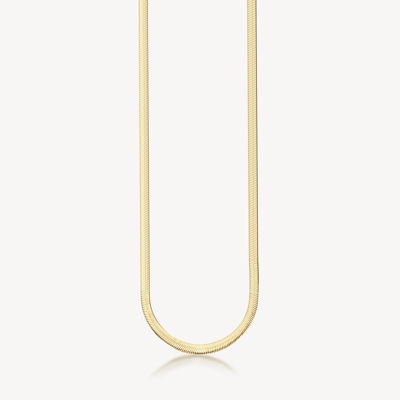 Immagine di Collana Essential Snake Finitura Dorata Brosway 440mm | BNL016