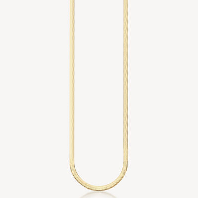 Immagine di Collana Essential Snake Finitura Dorata Brosway 660mm | BNL020