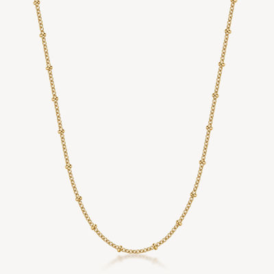 Immagine di Collana Essential Lunga In Acciaio Rifinitura Dorata Brosway | BNL036