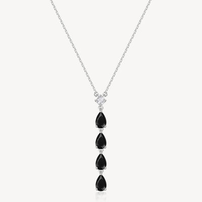 Immagine di Collana Pendente Zirconi Mystery Black Gioielli Brosway Fancy | FMB115
