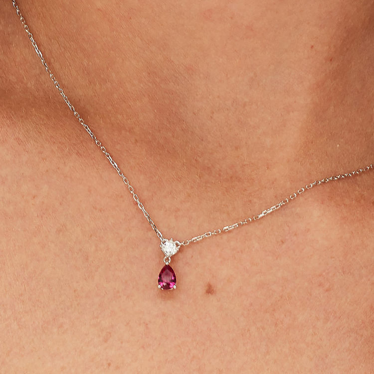 Immagine di Collana Con Pendente Passion Ruby Gioielli Brosway Fancy | FPR111