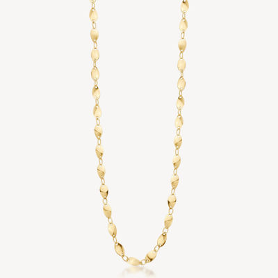 Immagine di Collana Essential Dorata Lunga In Acciaio Brosway | BNL024