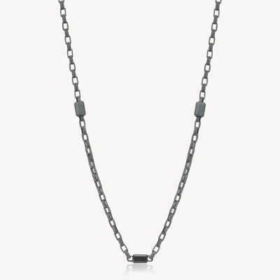 Immagine di Collana Uomo In Acciaio Colore Rutenio Logan Brosway | BOA03