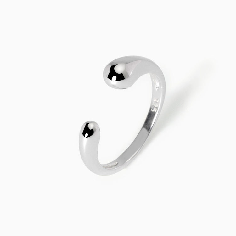Immagine di Anello Aperto In Argento Gioielli Mabina |  523438