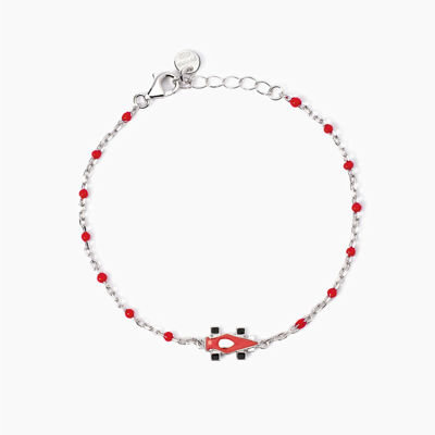 Immagine di Bracciale Con Macchinina Smaltata Gioielli Mabina | 533932