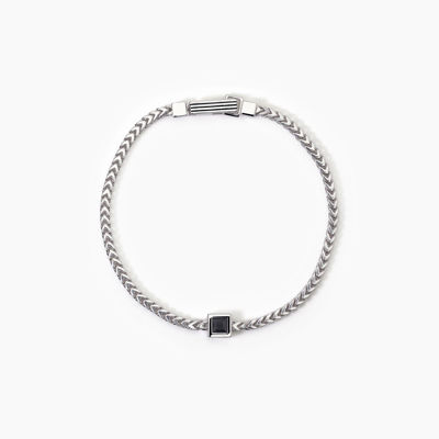 Immagine di Bracciale In Argento Con Catena Franco Gioielli Mabina | 533808-20