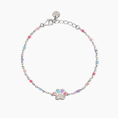 Immagine di Bracciale Bambina Con Zampina Smaltate Gioielli Mabina | 533916