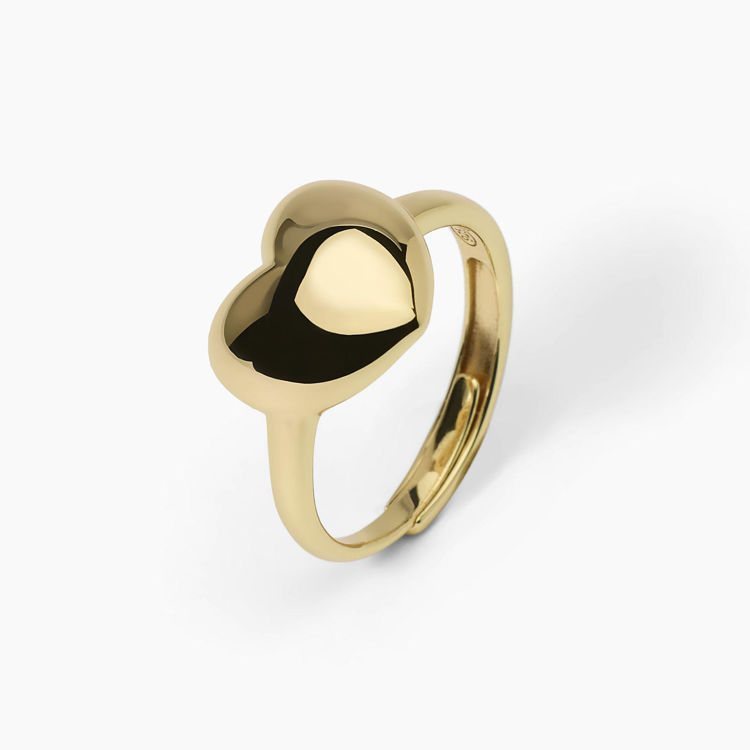 Immagine di Anello Chevalier Con Cuore In Argento Gioielli Mabina | 523380