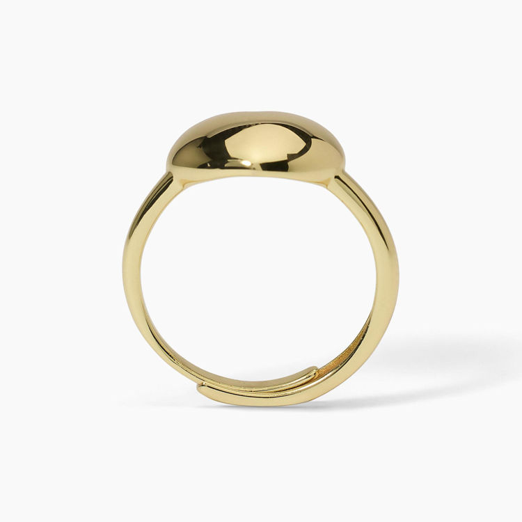 Immagine di Anello Chevalier Con Cuore In Argento Gioielli Mabina | 523380