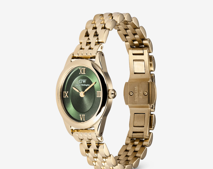 Immagine di Orologio Donna Daniel Wellington Ophelia Mini Emerald Gold | DW00100804
