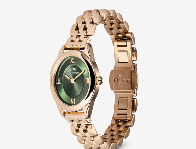 Immagine di Orologio Donna Daniel Wellington Ophelia Mini Emerald Rose Gold | DW00100806