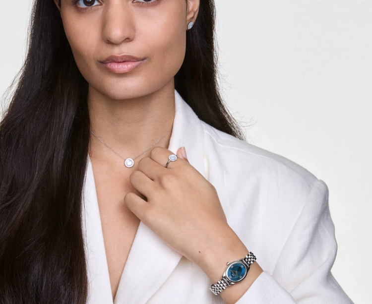 Immagine di Orologio Donna Daniel Wellington Ophelia Mini Arctic Silver | DW00100807