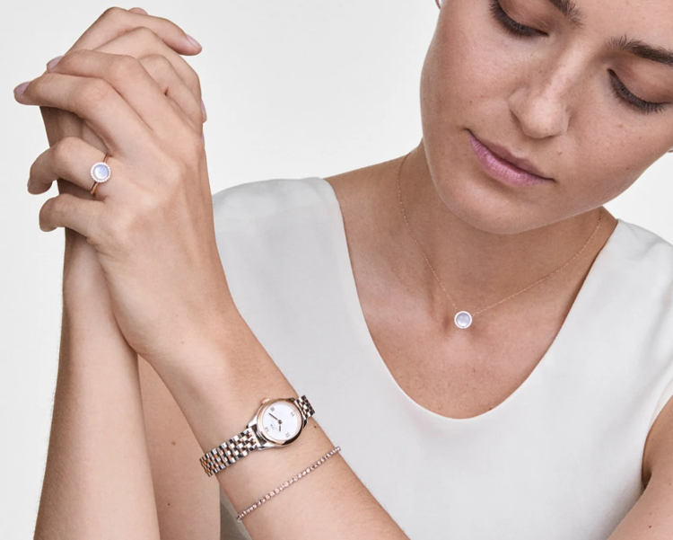 Immagine di Orologio Donna Daniel Wellington Ophelia Mini Two Tone Rose Gold | DW00100810
