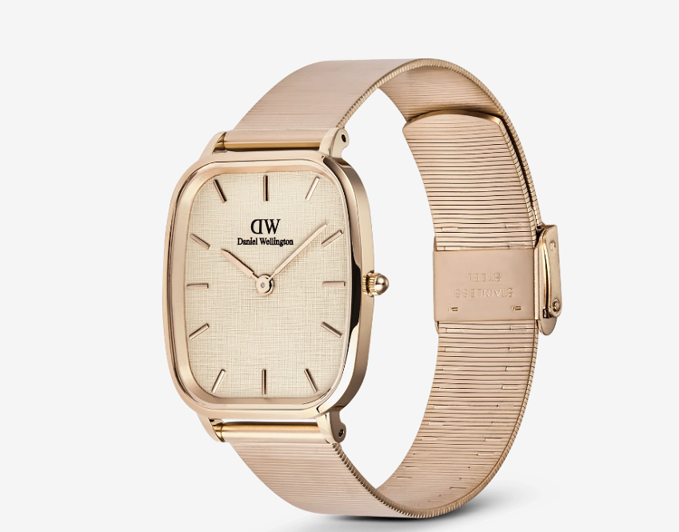 Immagine di Orologio Daniel Wellington Uomo Marlon Wire Linen Rose Gold | DW00100815