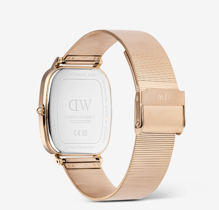 Immagine di Orologio Daniel Wellington Uomo Marlon Wire Linen Rose Gold | DW00100815