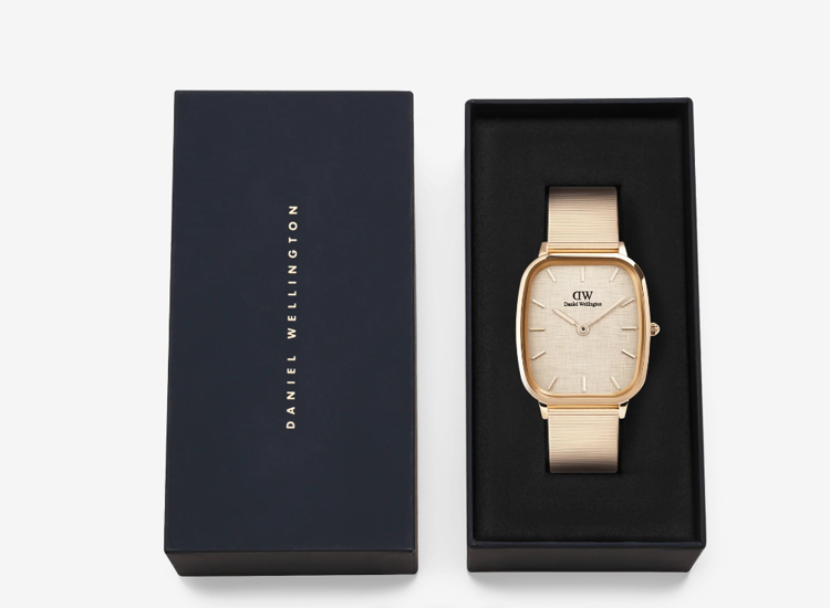 Immagine di Orologio Daniel Wellington Uomo Marlon Wire Linen Rose Gold | DW00100815