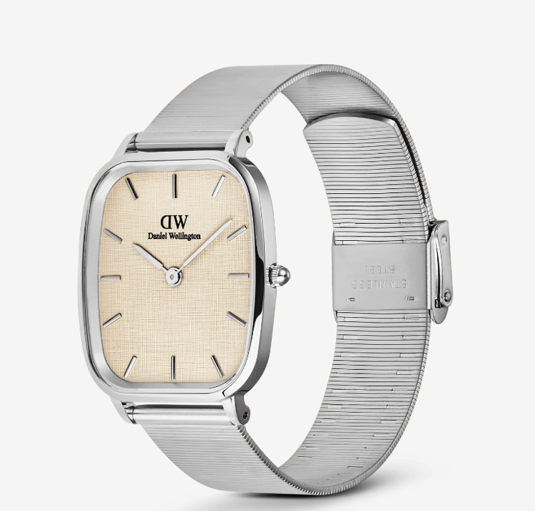 Immagine di Orologio Daniel Wellington Uomo Marlon Wire Linen Silver | DW00100812