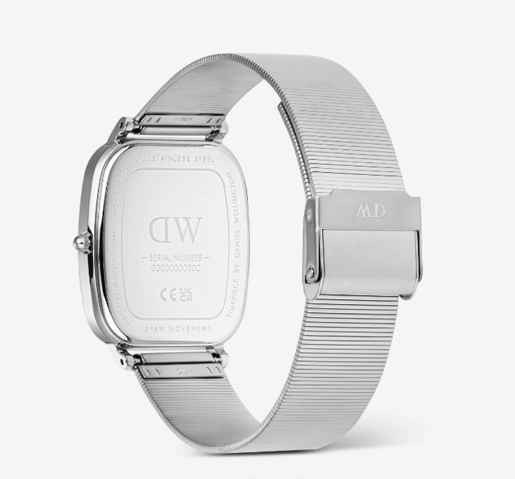 Immagine di Orologio Daniel Wellington Uomo Marlon Wire Linen Silver | DW00100812
