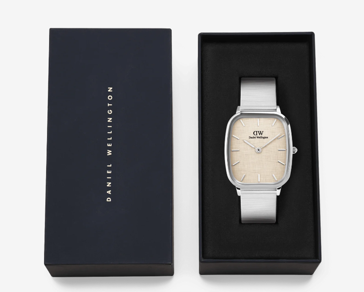 Immagine di Orologio Daniel Wellington Uomo Marlon Wire Linen Silver | DW00100812