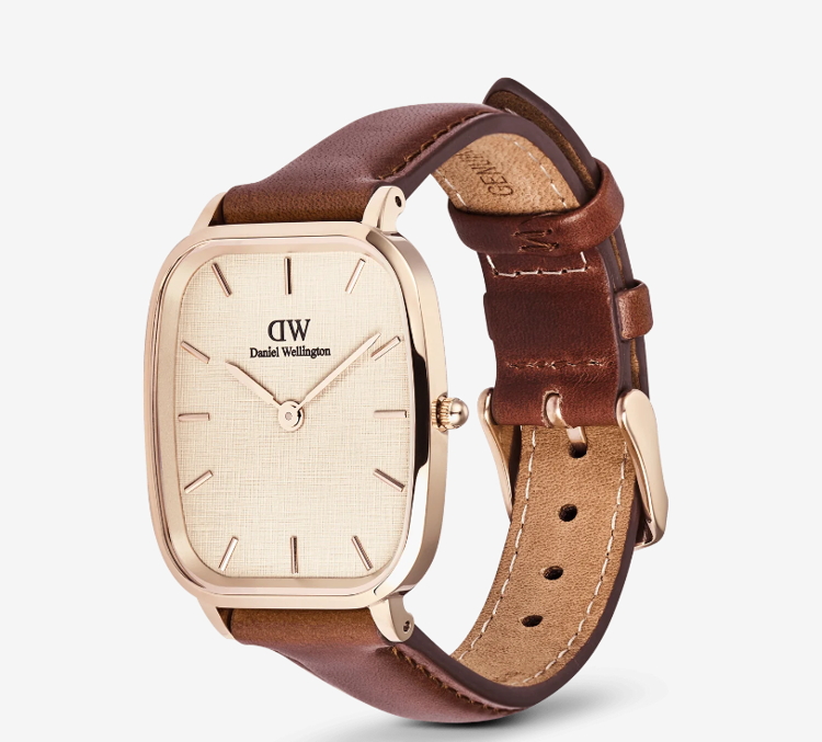Immagine di Orologio Daniel Wellington Uomo Marlon Sheffield Linen Rose Gold | DW00100816
