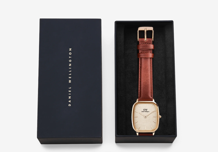 Immagine di Orologio Daniel Wellington Uomo Marlon Sheffield Linen Rose Gold | DW00100816