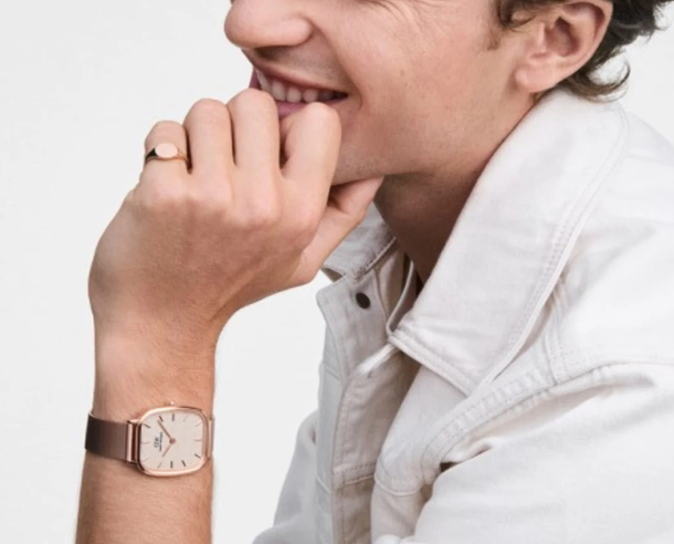 Immagine di Orologio Daniel Wellington Uomo Marlon Melrose Linen | DW00100817