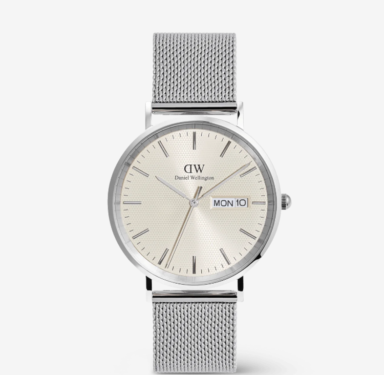 Immagine di Orologio Daniel Wellington Uomo Classic Day Display Sterling Champagne | DW00100828