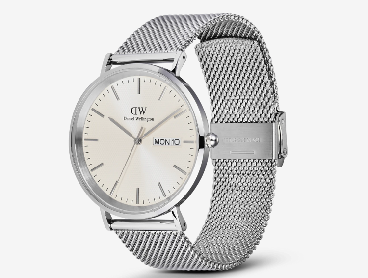 Immagine di Orologio Daniel Wellington Uomo Classic Day Display Sterling Champagne | DW00100828