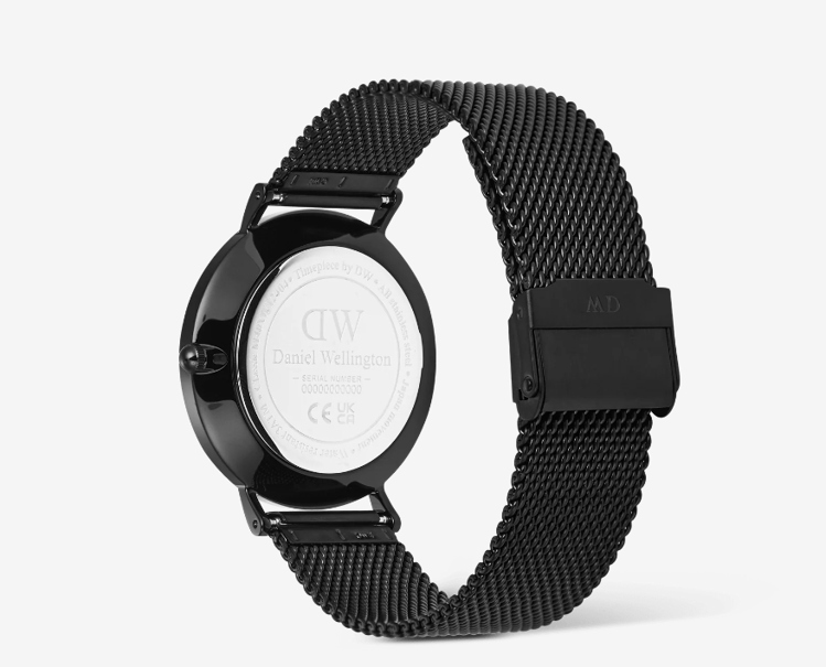 Immagine di Orologio Daniel Wellington Uomo Classic Day Display Onyx Black | DW00100831