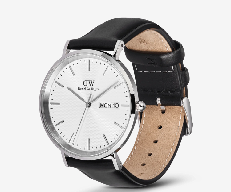 Immagine di Orologio Daniel Wellington Uomo Classic Day Display Sheffield Silver | DW00100832
