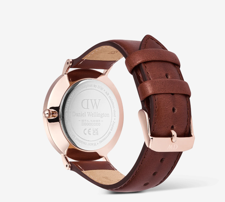 Immagine di Orologio Daniel Wellington Uomo Classic Day Display St Mawes Rose Gold Arctic | DW00100830