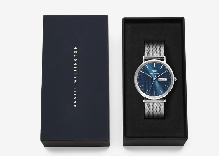 Immagine di Orologio Daniel Wellington Uomo Classic Day Display Sterling Arctic | DW00100833