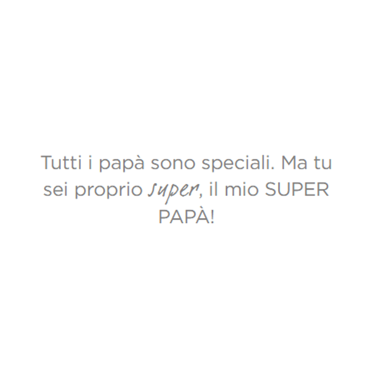 Immagine di Bracciale Elastico Super Papà Gioielli Kidult | 731997