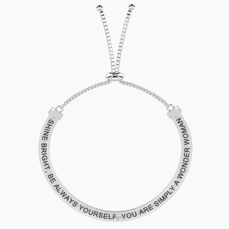 Immagine di Bracciale Elastico Con Frase Gioielli Kidult | 732353