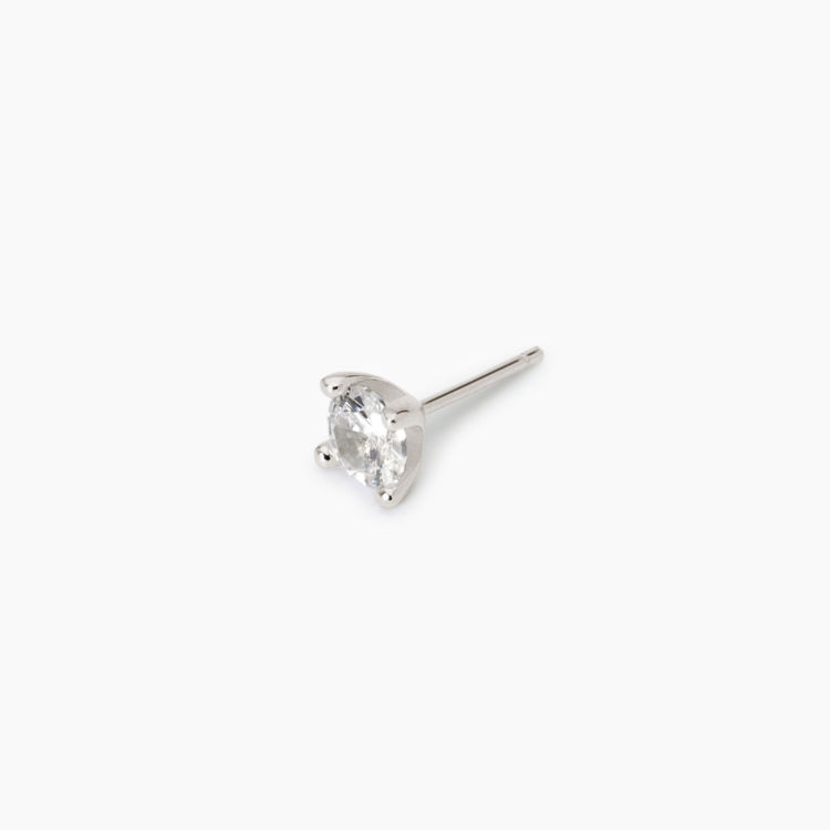 Immagine di Orecchino Uomo Punto Luce Con Zircone Uomo Gioiello Mabina | 563763
