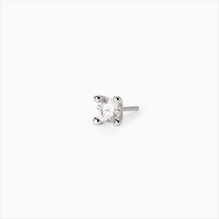 Immagine di Orecchino Uomo Punto Luce Con Zircone Uomo Gioiello Mabina | 563765