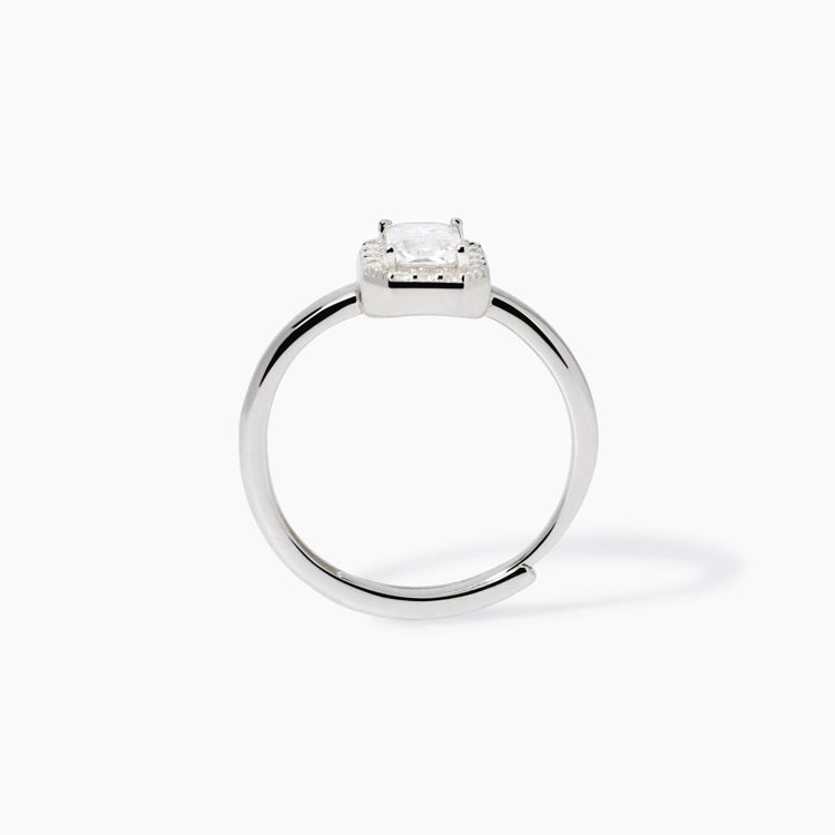 Immagine di Anello Da Donna Con Zircone Taglio Ottagonale Gioielli Mabina | 523443